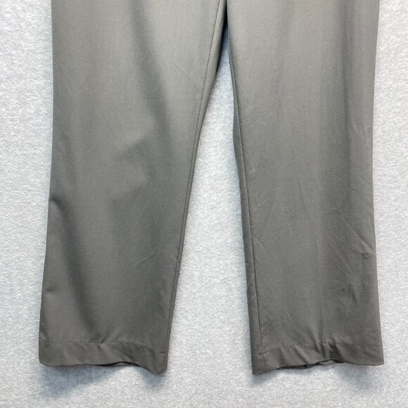 Lafayette 148‎ Stretch Wool Pants Womens 10 Gray Trousers Straight Leg - Picture 3 of 13